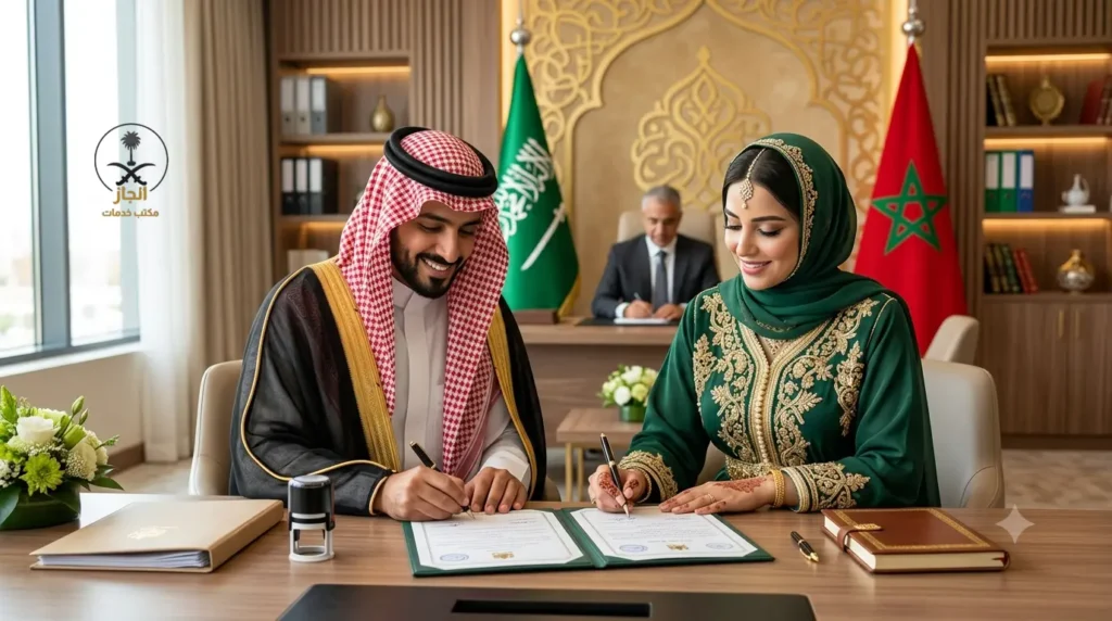 زواج السعودي من مغربية